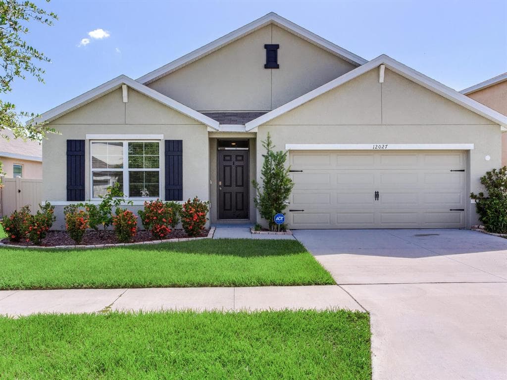 12027 GILLINGHAM HARBOR LANE GIBSONTON, FL 33534