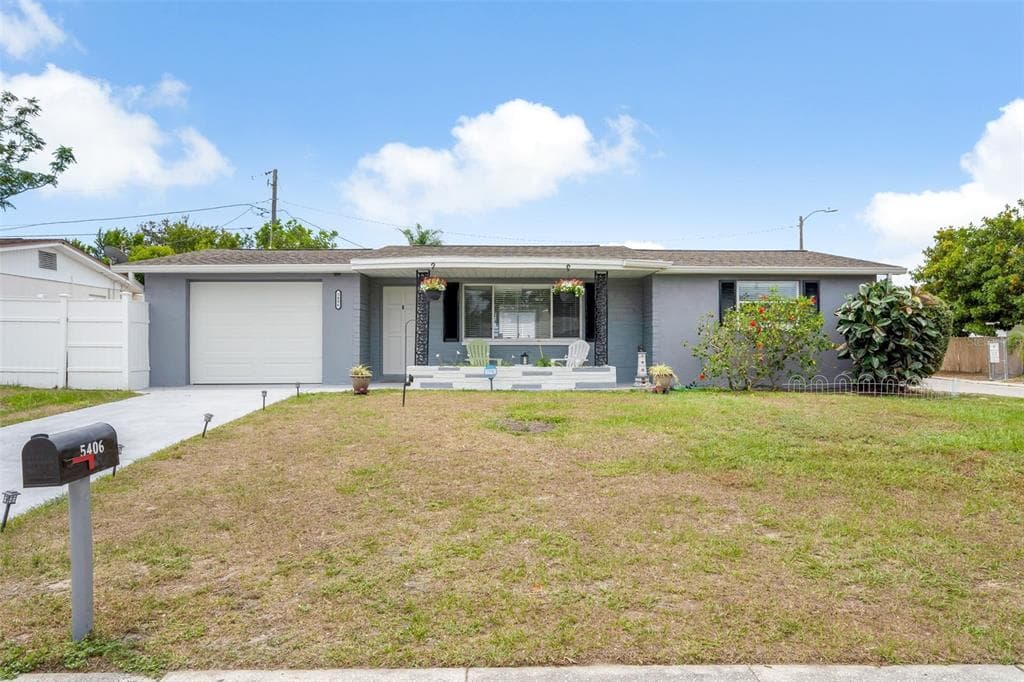 5406 SHELL DRIVE NEW PORT RICHEY, FL 34652