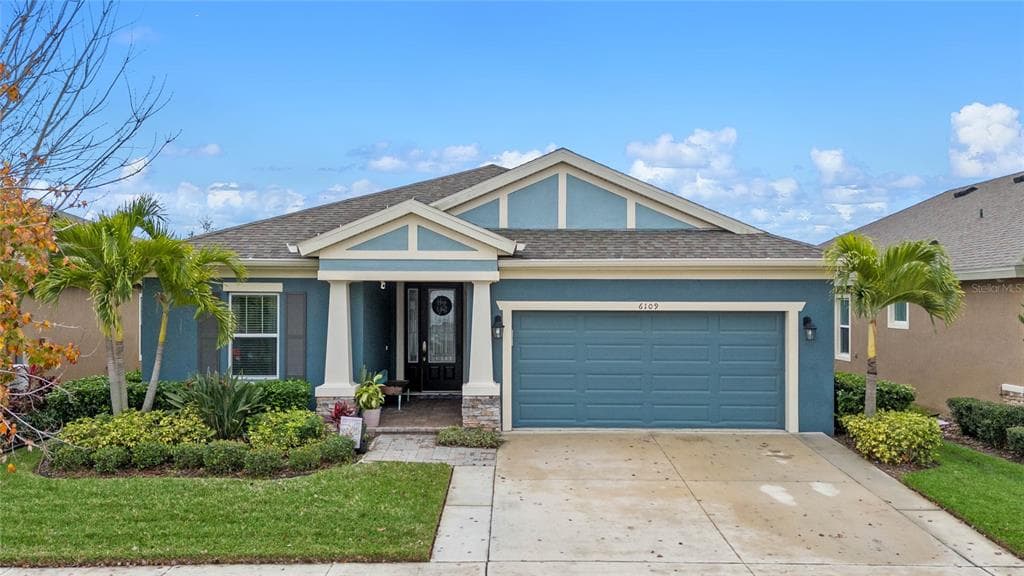 6109 COLMAR PLACE APOLLO BEACH, FL 33572