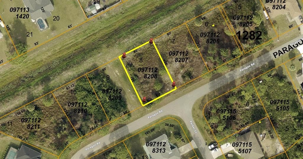 Lot 8 PARAGON ROAD NORTH PORT, FL 34291