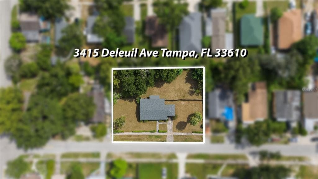 3415 DELEUIL AVENUE TAMPA, FL 33610