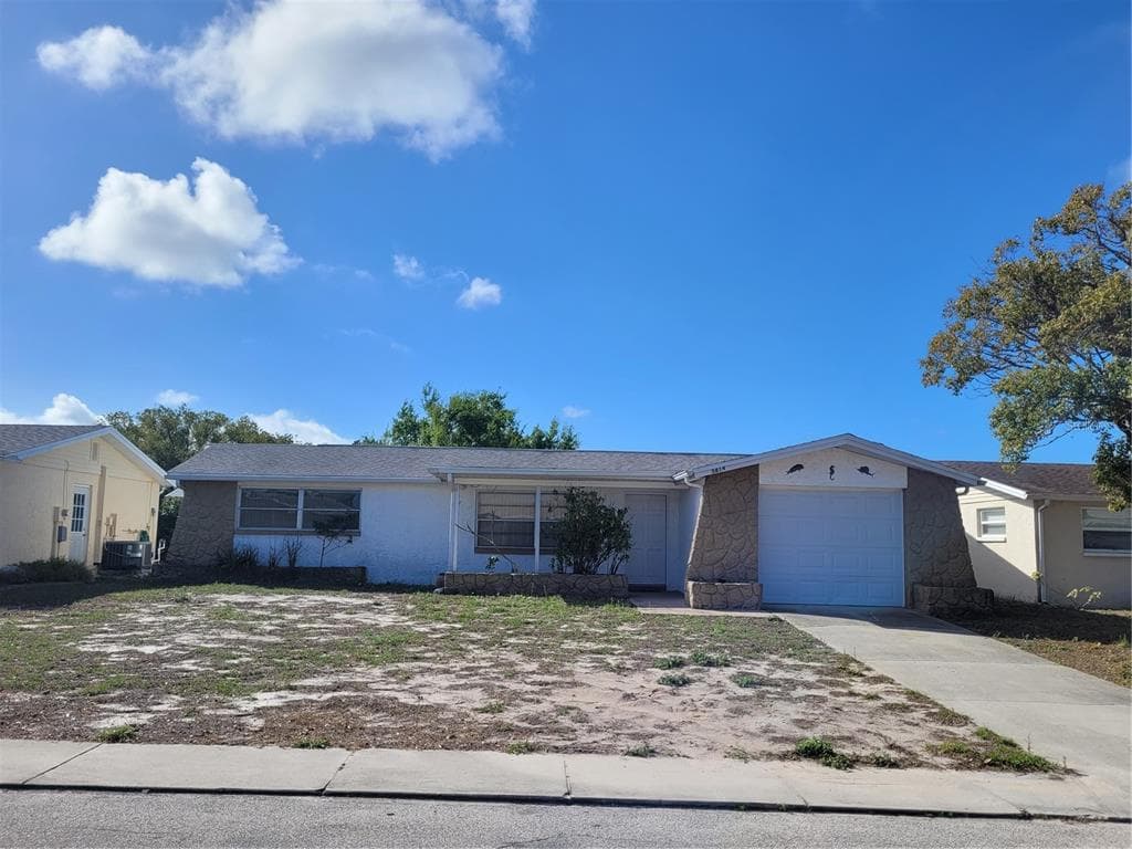 5814 LIDDELL DRIVE NEW PORT RICHEY, FL 34652