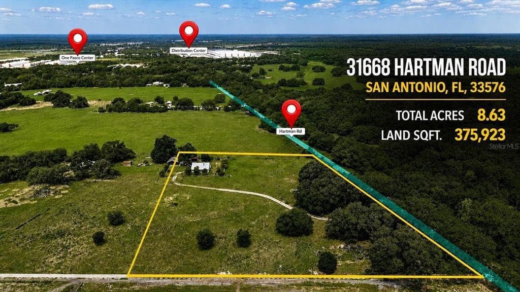 31668 HARTMAN ROAD SAN ANTONIO, FL 33576