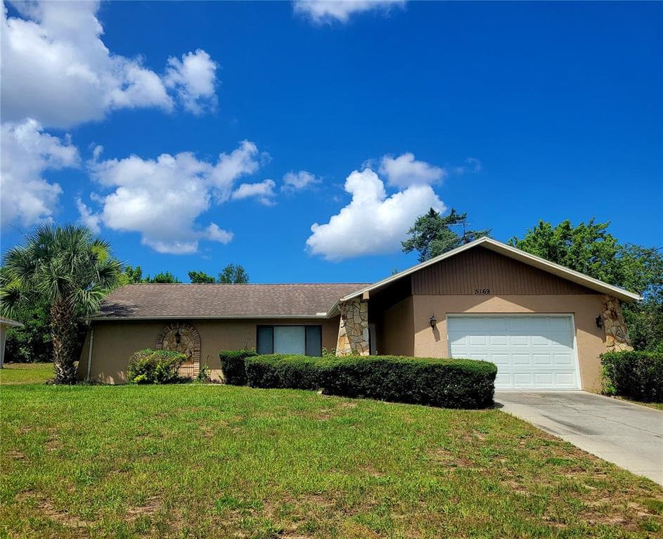 5169 BOSWELL ROAD SPRING HILL, FL 34608