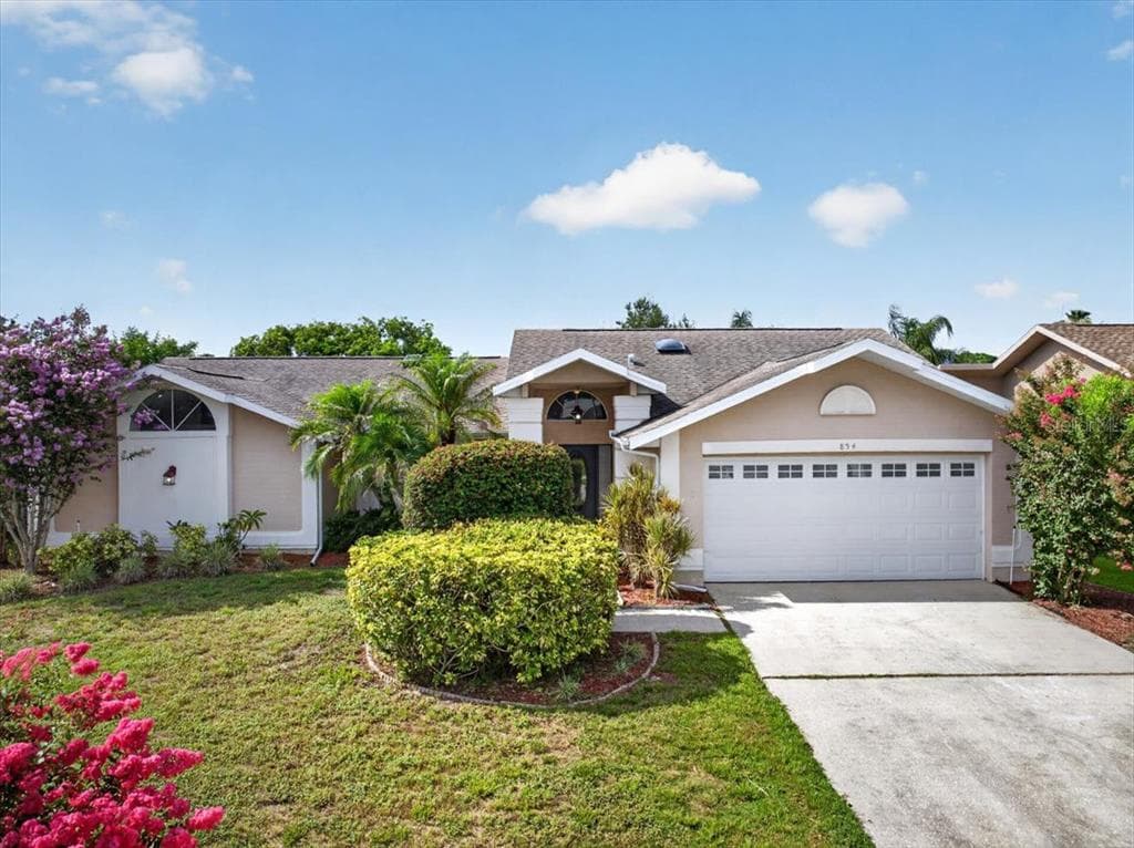 854 CHRISTINA CIRCLE OLDSMAR, FL 34677