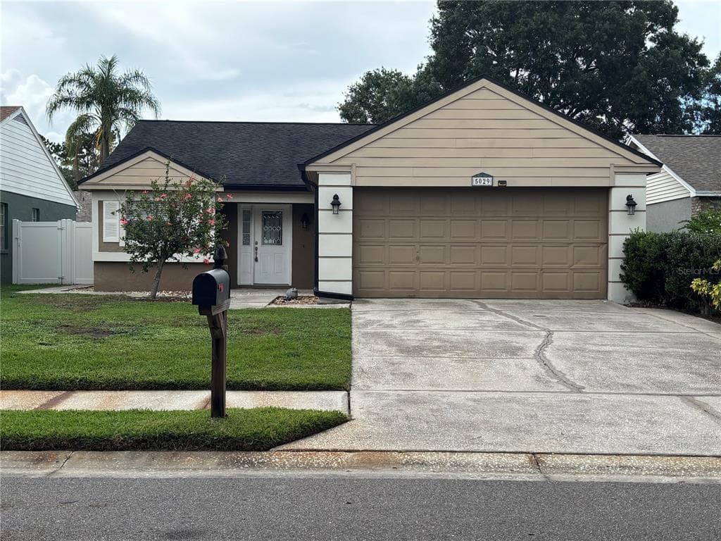5029 CYPRESS TRACE DRIVE TAMPA, FL 33624