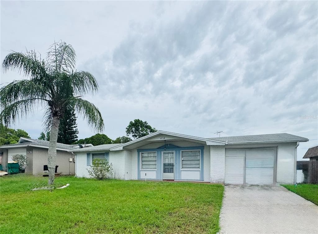 5738 THRUSH DRIVE NEW PORT RICHEY, FL 34652