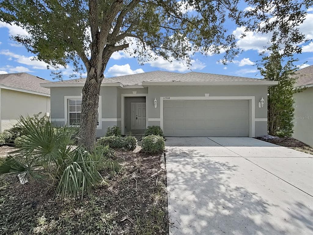 11908 FERN BLOSSOM DRIVE GIBSONTON, FL 33534