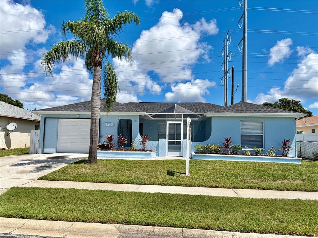 1202 MANDARIN DRIVE HOLIDAY, FL 34691