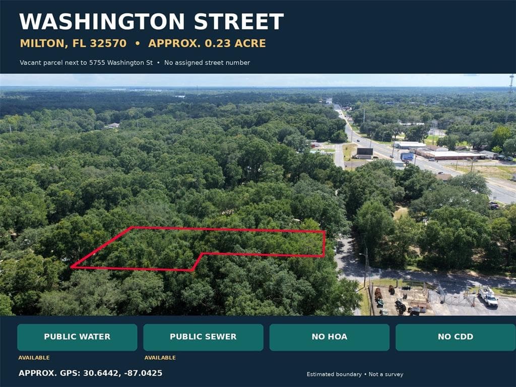 WASHINGTON STREET MILTON, FL 32570